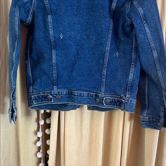 Levi's Dark Blue Denim Jacket - Picture 5 of 5